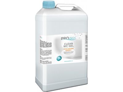 PROdezi CLEAN WC gel  5l- čistič sanitární keramiky